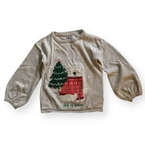 Tu polar bear holiday sweater